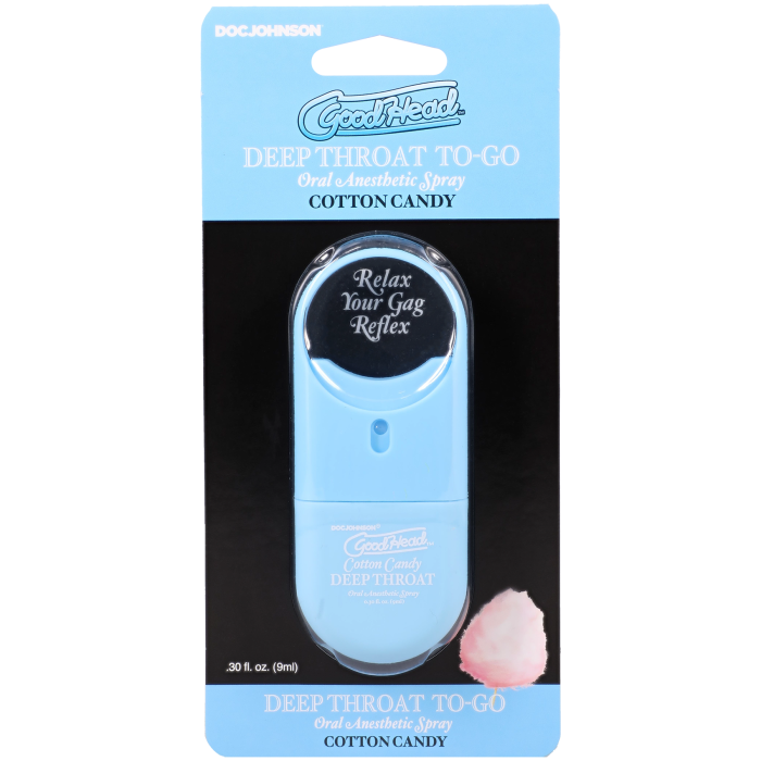 GoodHead - Deep Throat Spray To-Go - Cotton Candy - .30 fl. oz.