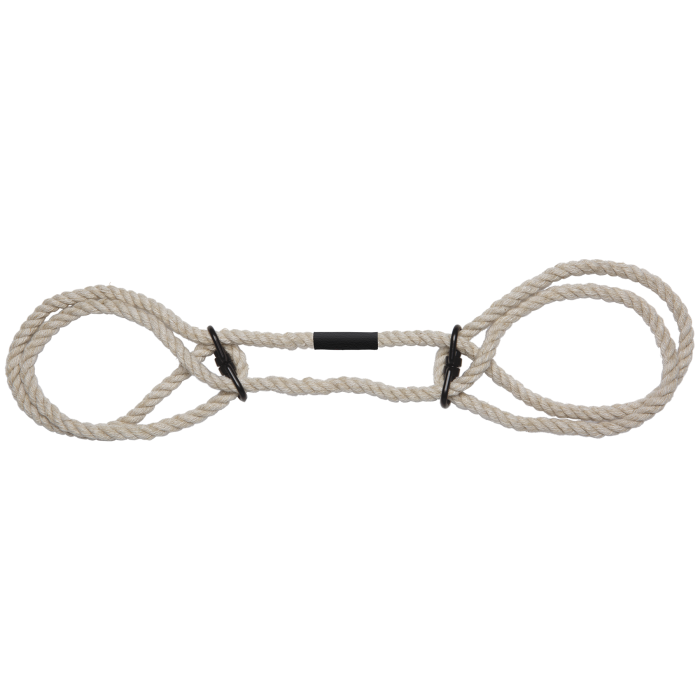 Merci - Restrain - 6mm Hemp Wrist or Ankle Cuffs