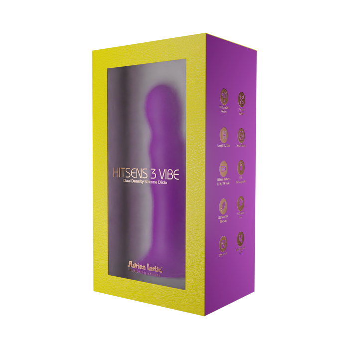Adrien Lastic - HITSENS 3 Vibe - Dual Density Silicone Dildo