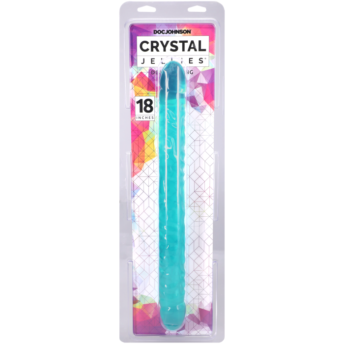 Crystal Jellies - 18 Inch Double Dong