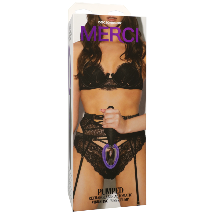 Merci - Pumped - Rechargeable Automatic Vibrating Pussy Pump