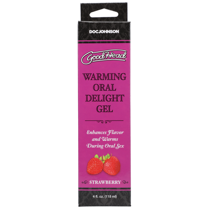 GoodHead - Warming Oral Delight Gel - Strawberry - 4 fl. oz.