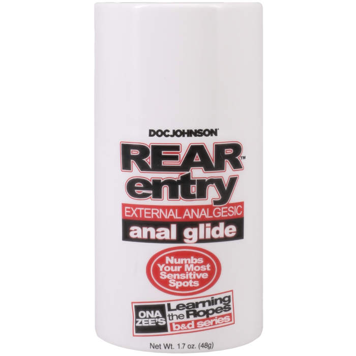 Rear Entry - Anal Lube - External Analgesic - 1.7 oz.