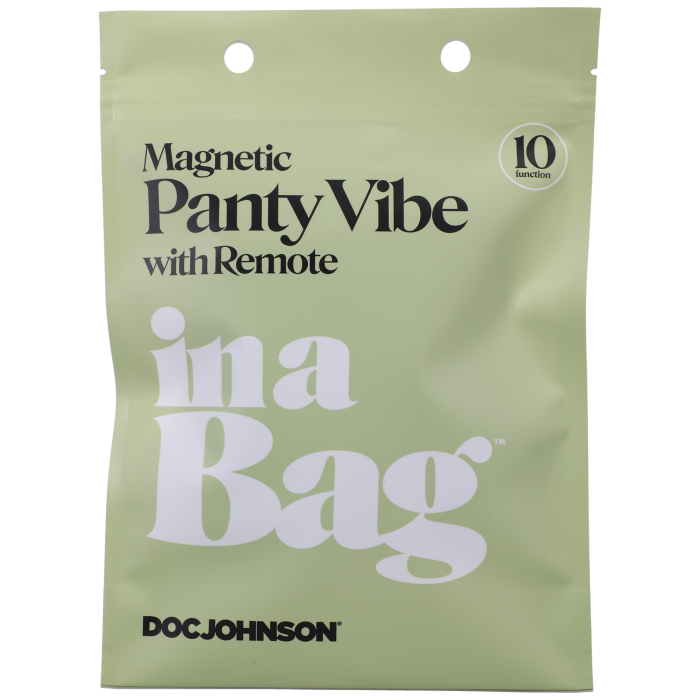 Magnetic Panty Vibe with Remote In a Bag