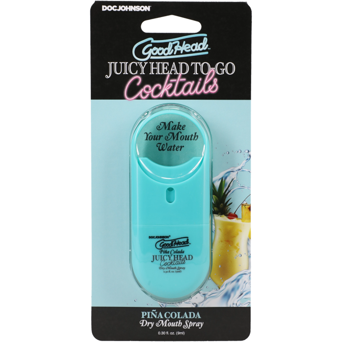 GoodHead - Juicy Head - Cocktails - Dry Mouth Spray To-Go - Pina Colada - .30 fl. oz.