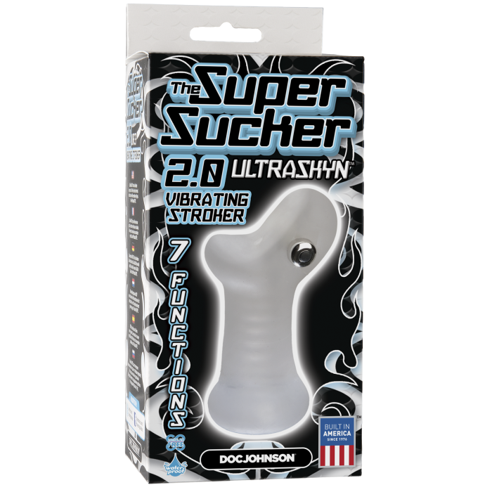 The Super Sucker 2.0 - ULTRASKYN Vibrating Stroker