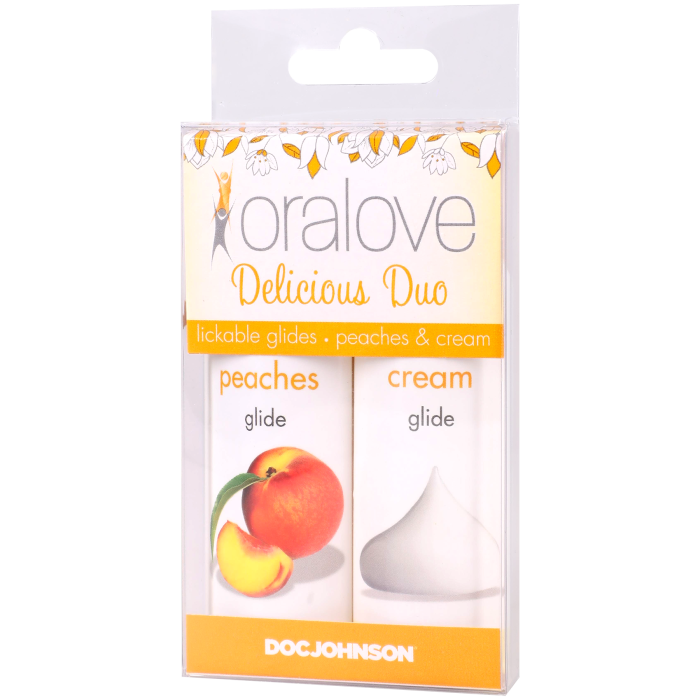 Oralove - Delicious Duo - Peaches & Cream - 2 Pack