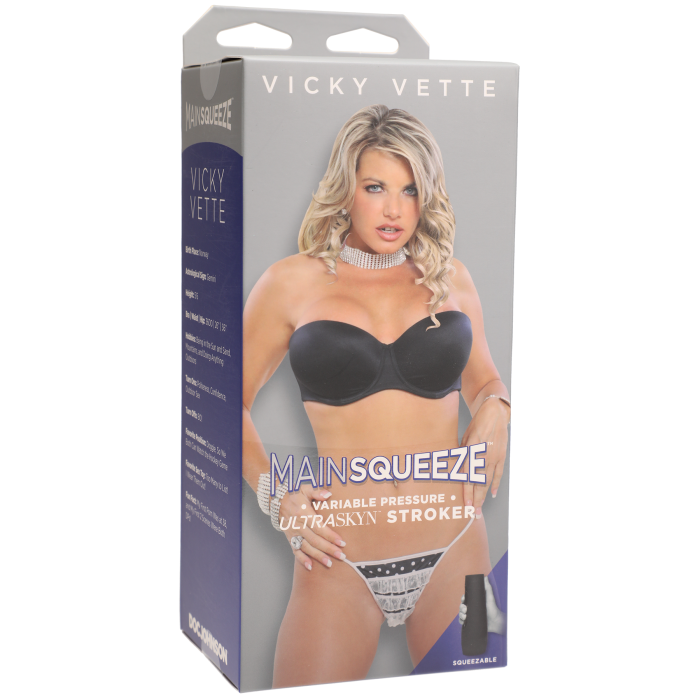 Main Squeeze - Vicky Vette - ULTRASKYN Stroker - Pussy