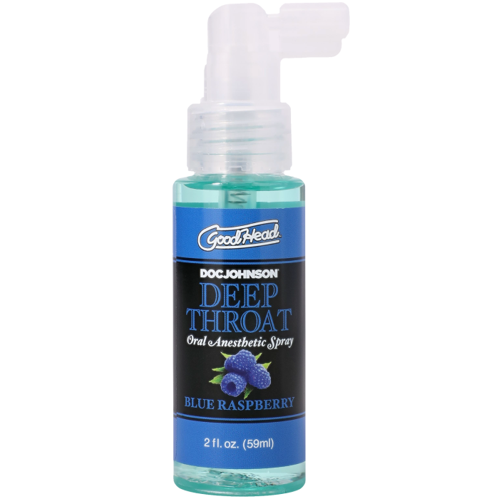 GoodHead - Deep Throat Spray - Blue Raspberry - 2 fl. oz.