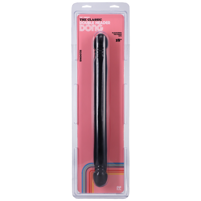 The Classic Double Header Dong - 18 Inch - Smooth