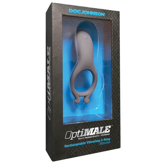 OptiMALE - Rechargeable Vibrating C-Ring