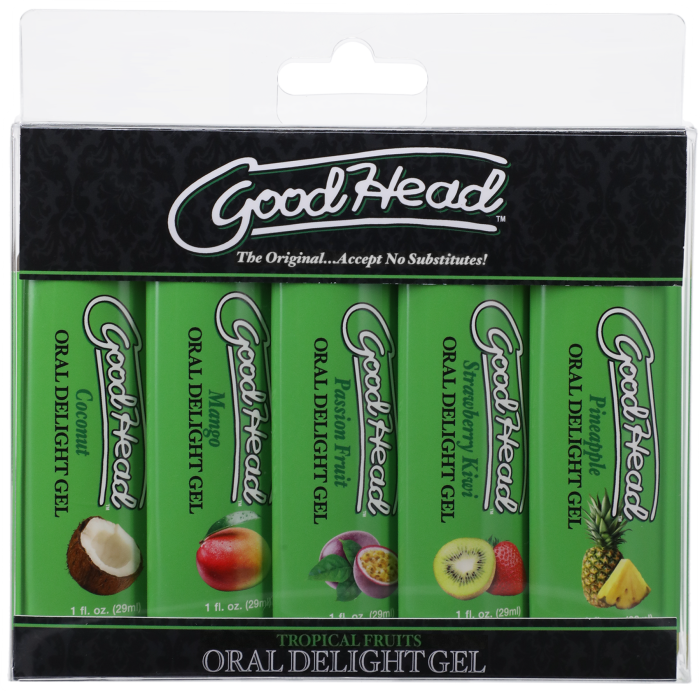 GoodHead - Oral Delight Gel - Tropical Fruits - 5 Pack - 1 fl. oz.