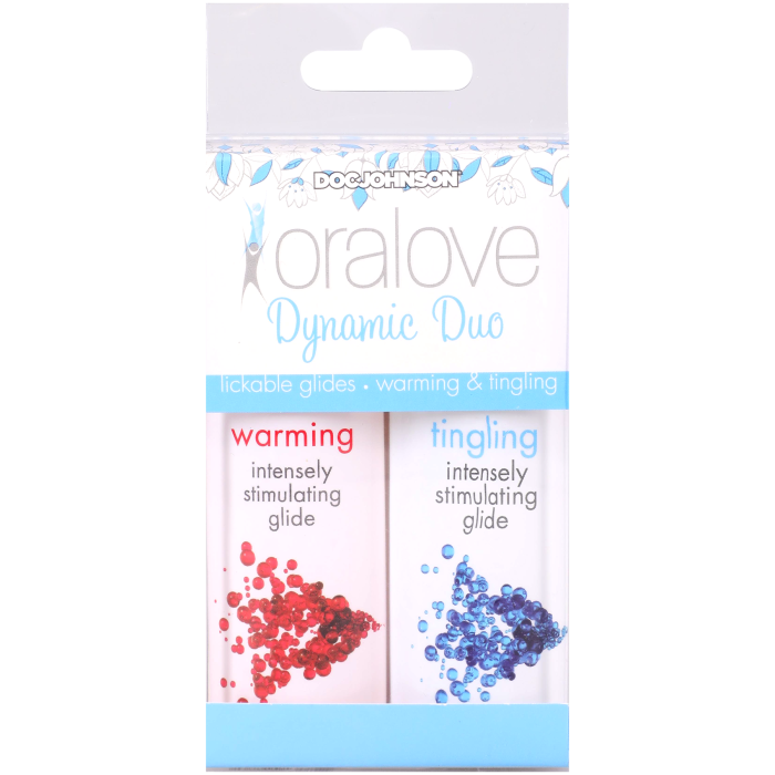 Oralove - Dynamic Duo - Warming & Tingling - 2 Pack