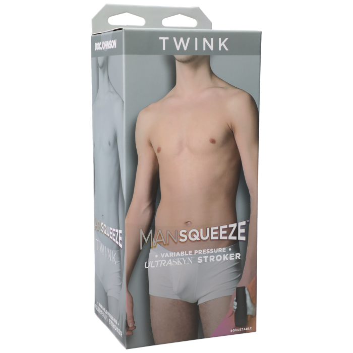 Man Squeeze - Twink - ULTRASKYN Stroker - Ass
