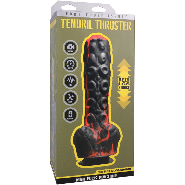 Fort Troff - Tendril Thruster - Mini Fuck Machine - Rechargeable Silicone with Remote