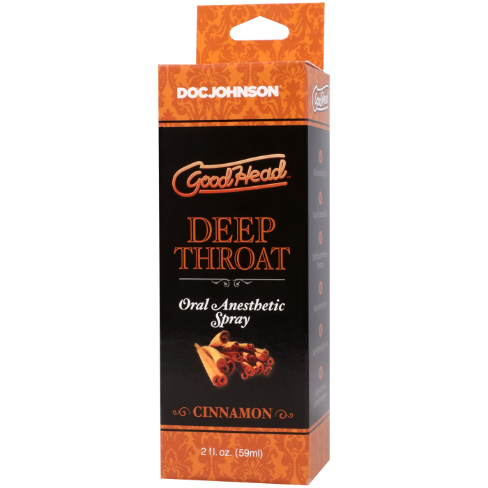 GoodHead - Deep Throat Spray - Cinnamon - 2 fl. oz.