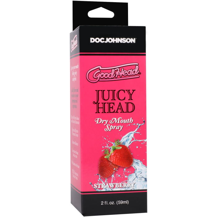 GoodHead - Juicy Head - Dry Mouth Spray - Strawberry - 2 fl. oz.