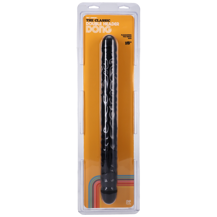 The Classic Double Header Dong - 18 Inch - Veined