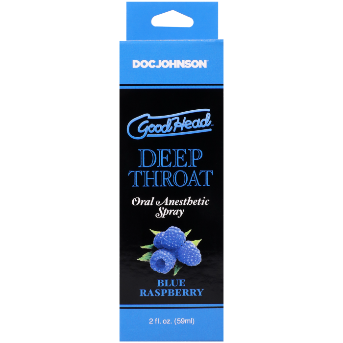 GoodHead - Deep Throat Spray - Blue Raspberry - 2 fl. oz.