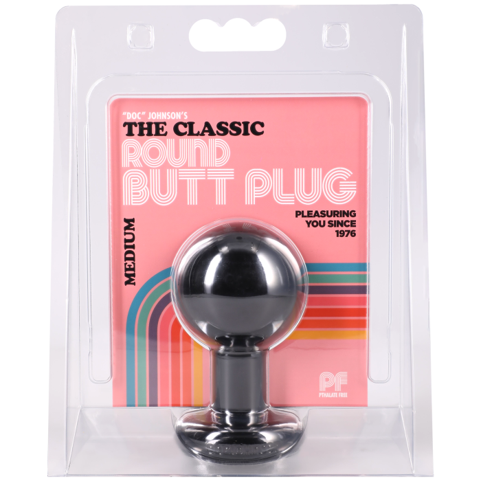 The Classic Round Butt Plug - Medium