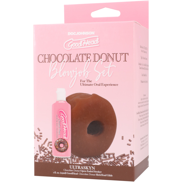 GoodHead - Chocolate Donut Blowjob Set
