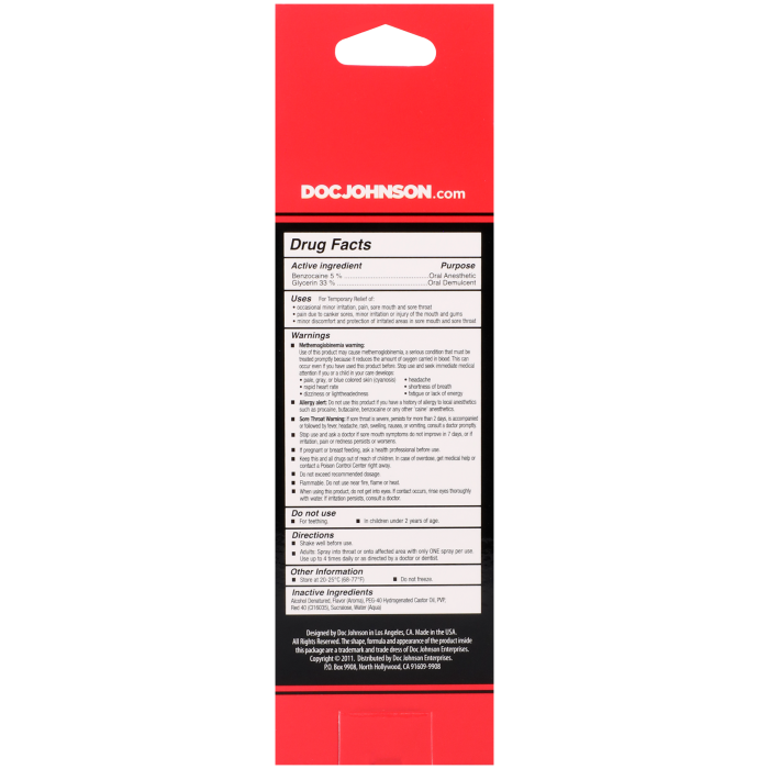 GoodHead - Deep Throat Spray - Cherry - 2 fl. oz.