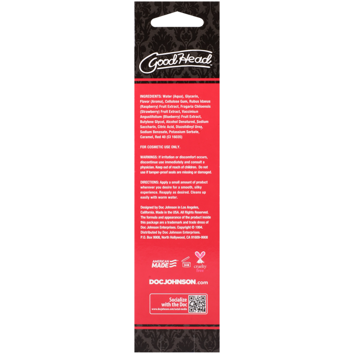 GoodHead - Oral Delight Gel - Cherry - 4 oz.