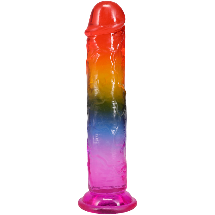 Crystal Jellies - 7.5 Inch Dong - Rainbow