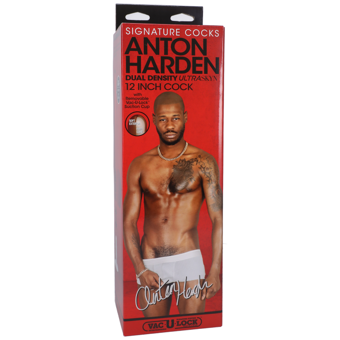Signature Cocks - Anton Harden - 12 Inch ULTRASKYN Cock with Removable Vac-U-Lock Suction Cup