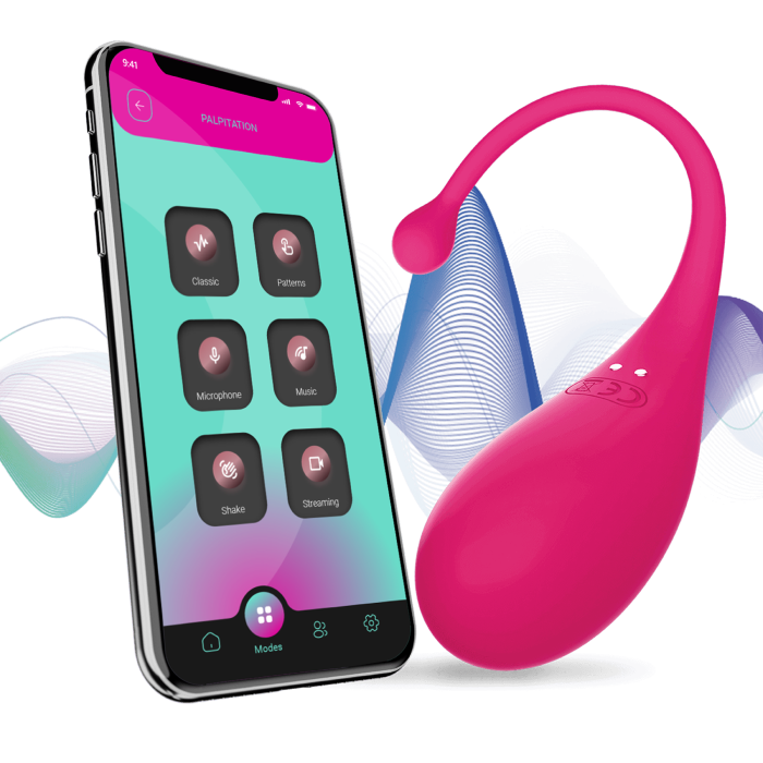 Adrien Lastic - Palpitation - App Control Vibrating Egg Stimulator