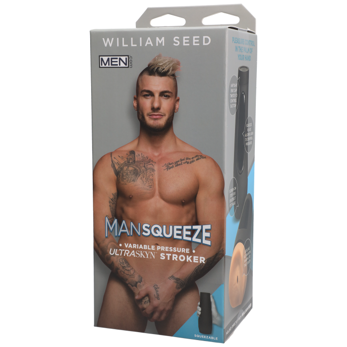 Man Squeeze - William Seed - ULTRASKYN Stroker - Ass