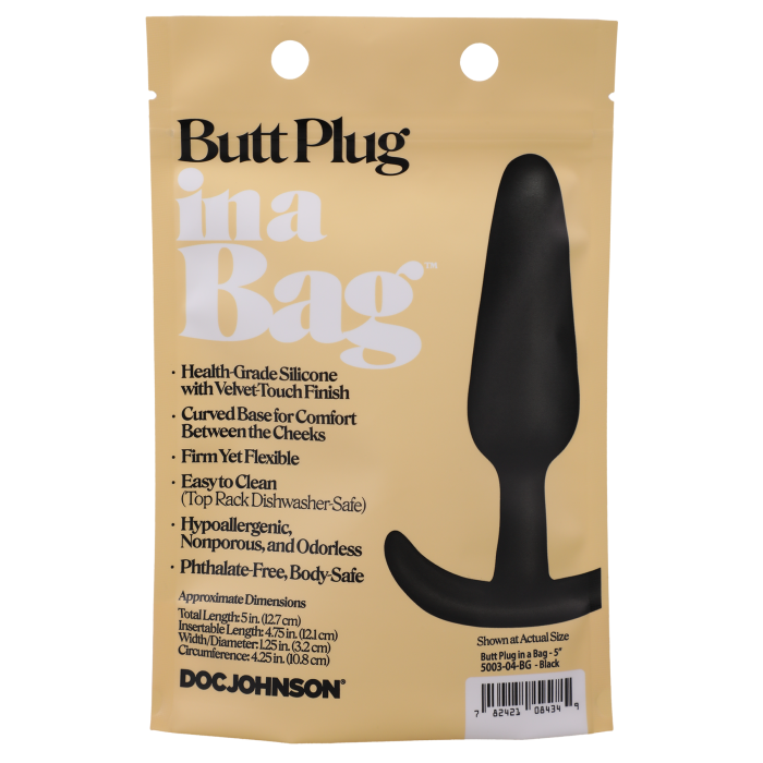 Butt Plug In A Bag - 5 inch