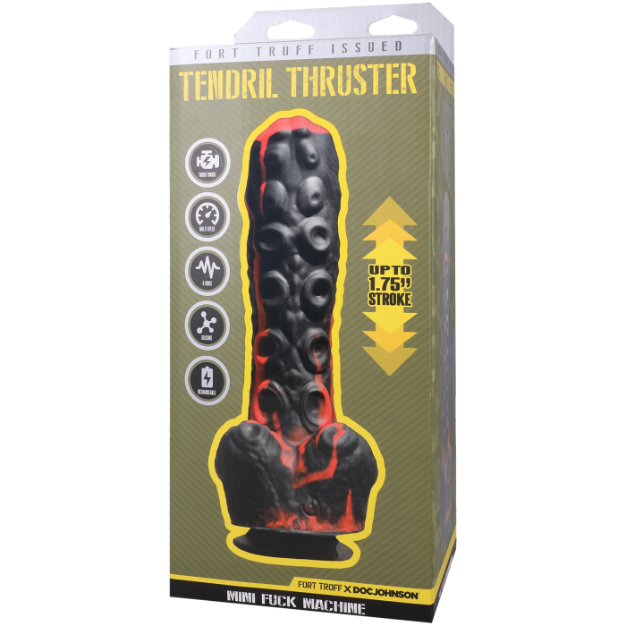 Fort Troff - Tendril Thruster - Mini Fuck Machine - Rechargeable Silicone with Remote