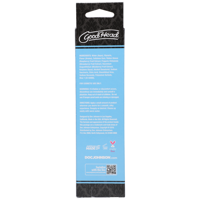 GoodHead - Oral Delight Gel - Cotton Candy - 4 oz.