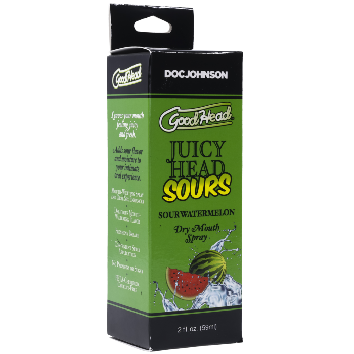 GoodHead - Juicy Head - Dry Mouth Spray - Sour Watermelon - 2 fl. oz.