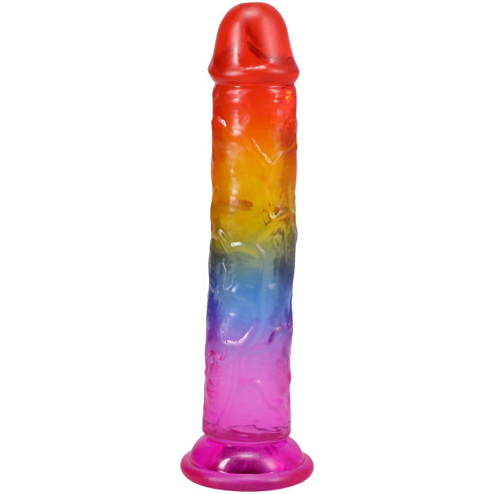 Crystal Jellies - 7 Inch Dong - Rainbow