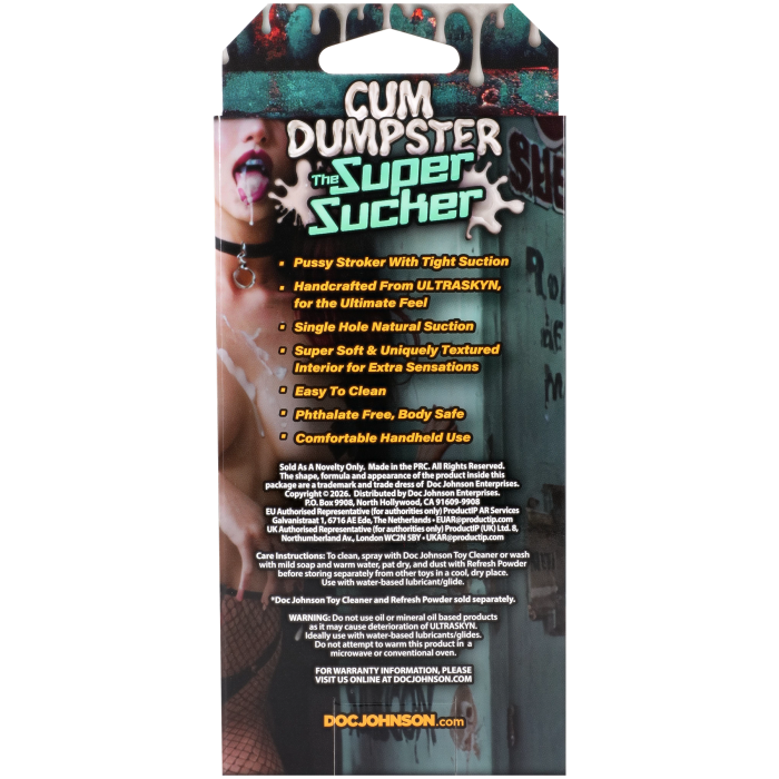 The Super Sucker - Cum Dumpster ULTRASKYN Masturbator