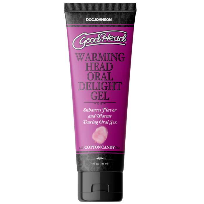 GoodHead - Warming Oral Delight Gel - Cotton Candy - 4 fl. oz.