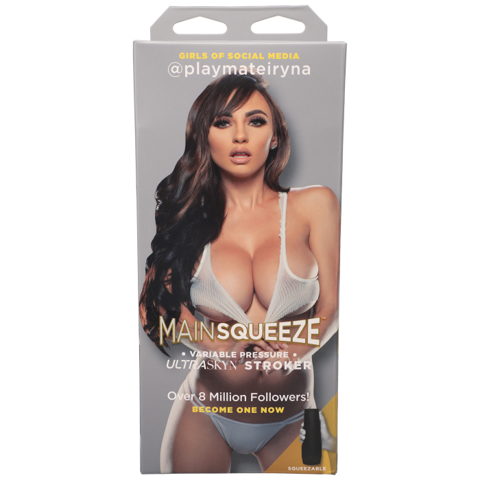 Main Squeeze - Girls of Social Media - @playmateiryna - ULTRASKYN Stroker - Pussy