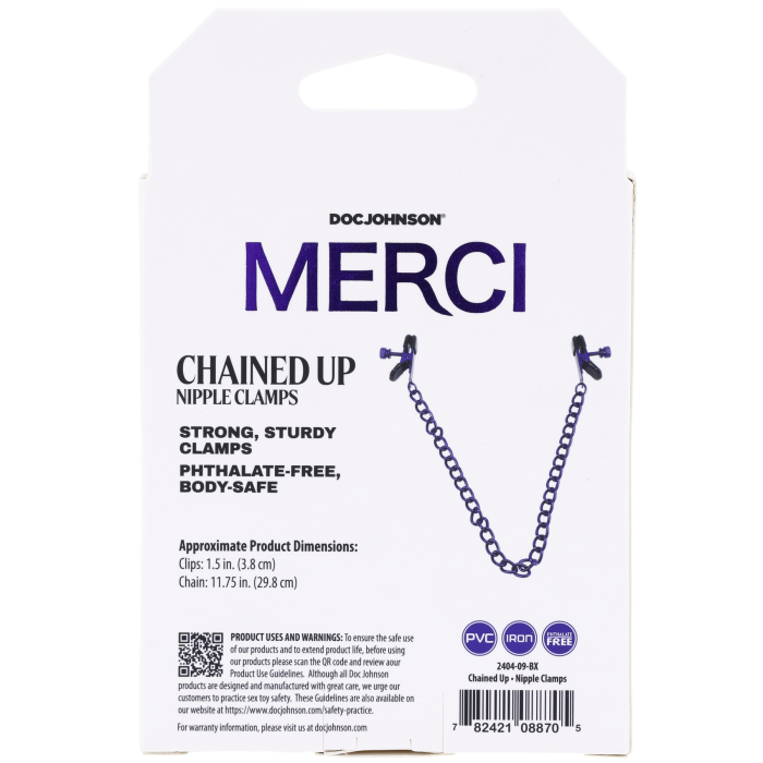 Merci - Chained Up - Nipple Clamps