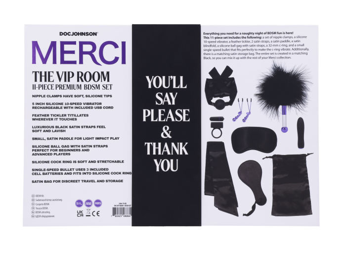 Merci - The VIP Room - BDSM Premium Set