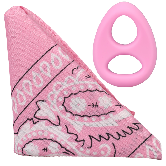 ROCK SOLID - The Code - Silicone C-Ring with Bandana