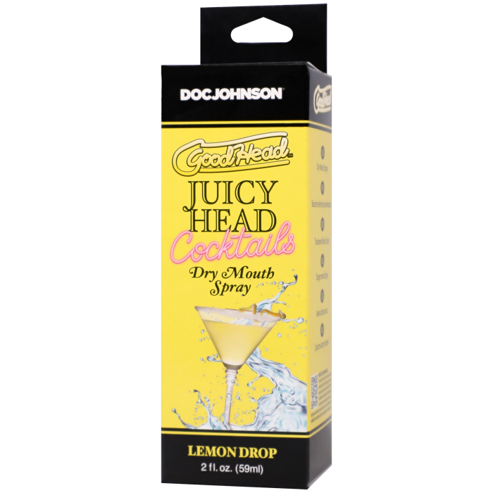 GoodHead - Juicy Head - Cocktails - Dry Mouth Spray - Lemon Drop - 2 fl. oz.