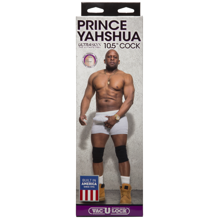 Signature Cocks - Prince Yahshua - 10.5 Inch ULTRASKYN Cock with Removable Vac-U-Lock Suction Cup
