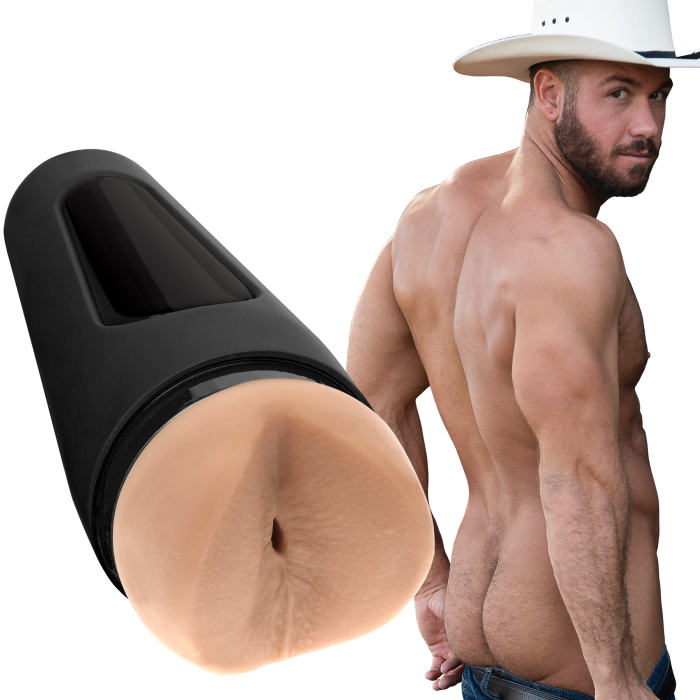 Man Squeeze - Chad White - ULTRASKYN Stroker - Ass