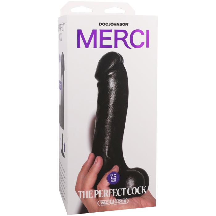 Merci - The Perfect Cock 7.5" - With Removable Vac-U-Lock Suction Cup - ULTRASKYN