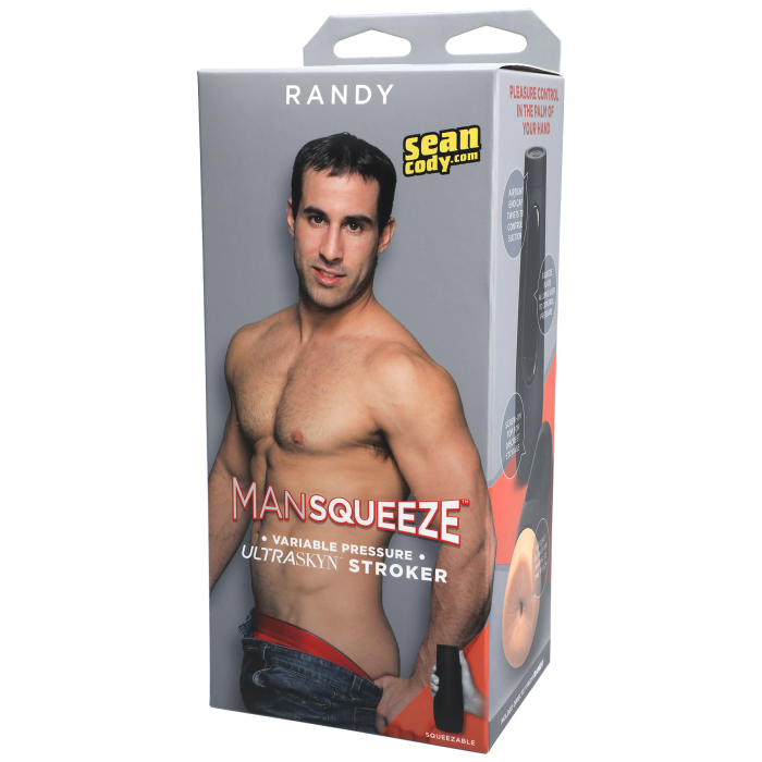 Man Squeeze - Randy - ULTRASKYN Stroker - Ass