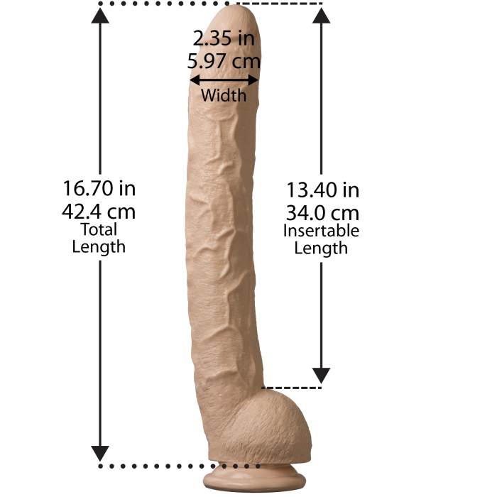 The Classic Dick Rambone Cock - 17 Inch