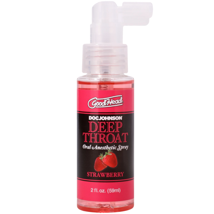 GoodHead - Deep Throat Spray - Strawberry - 2 fl. oz.