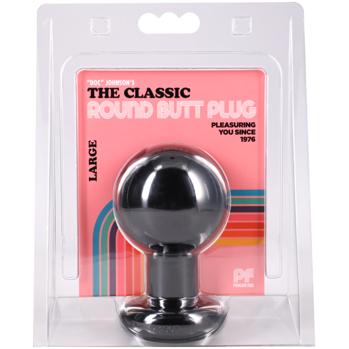 The Classic Round Butt Plug - Large